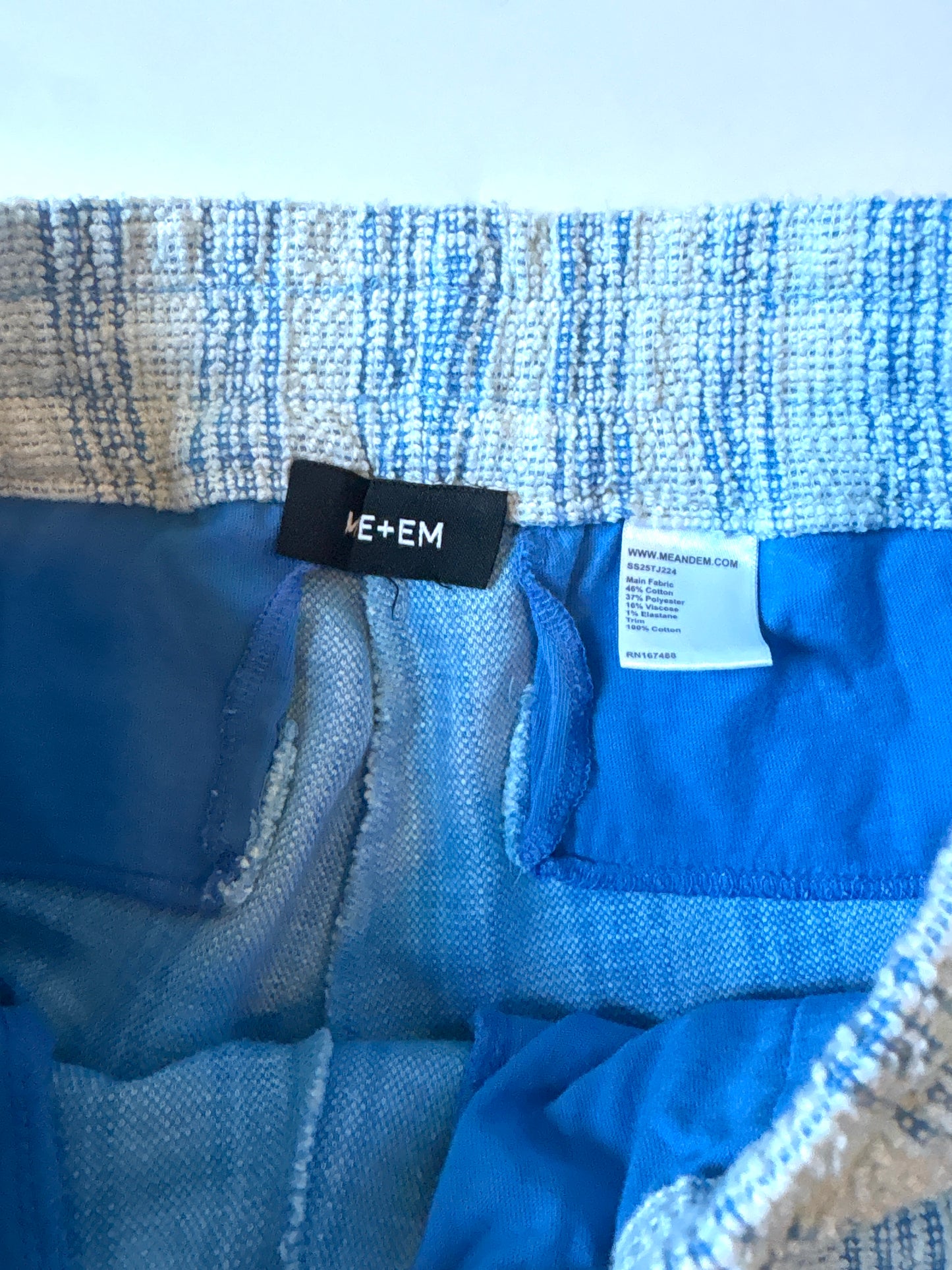 Me+Em Striped Cotton Trackpant UK 6