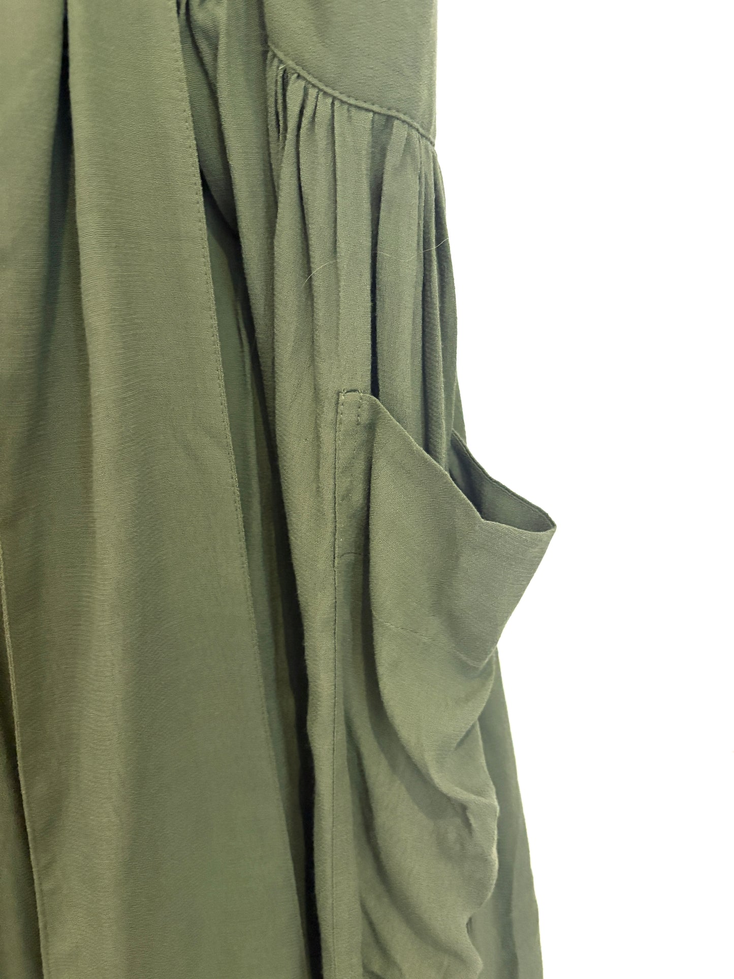 New With Tags Three Graces Khaki Dress UK 8
