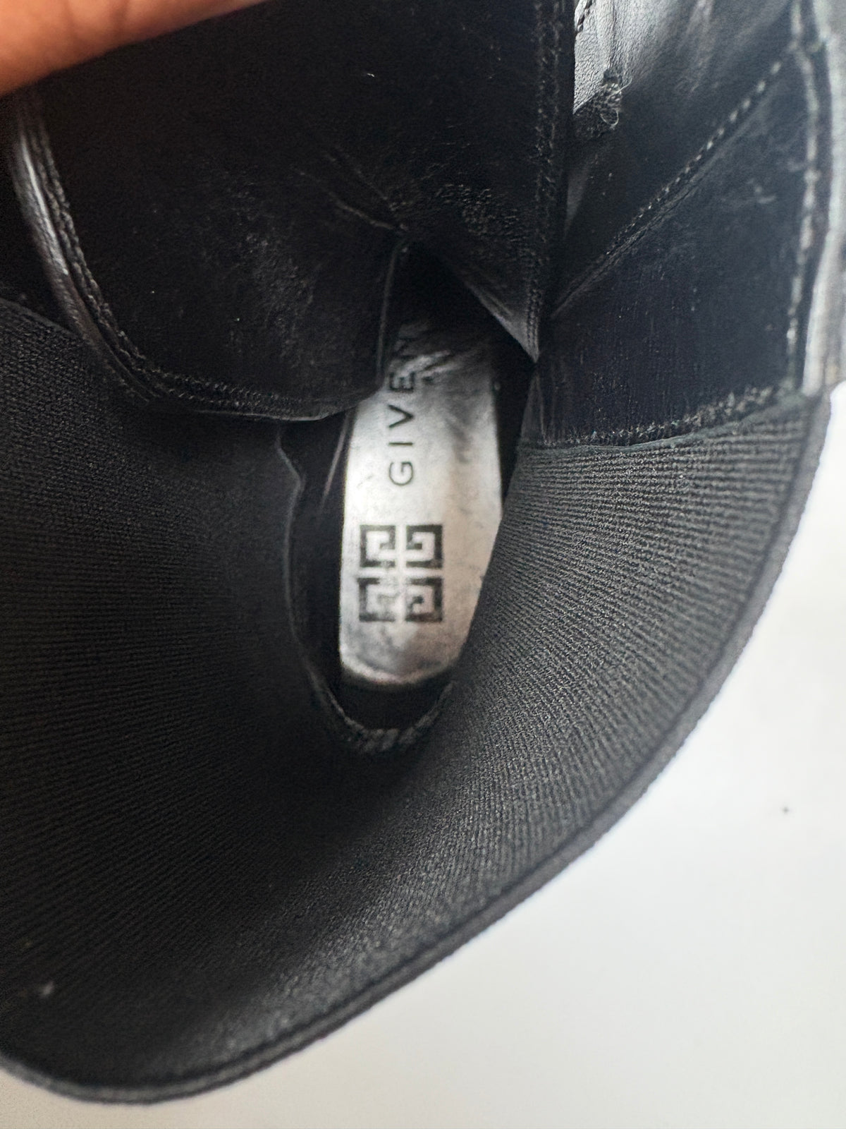 Givenchy Black Combats Boots UK 5