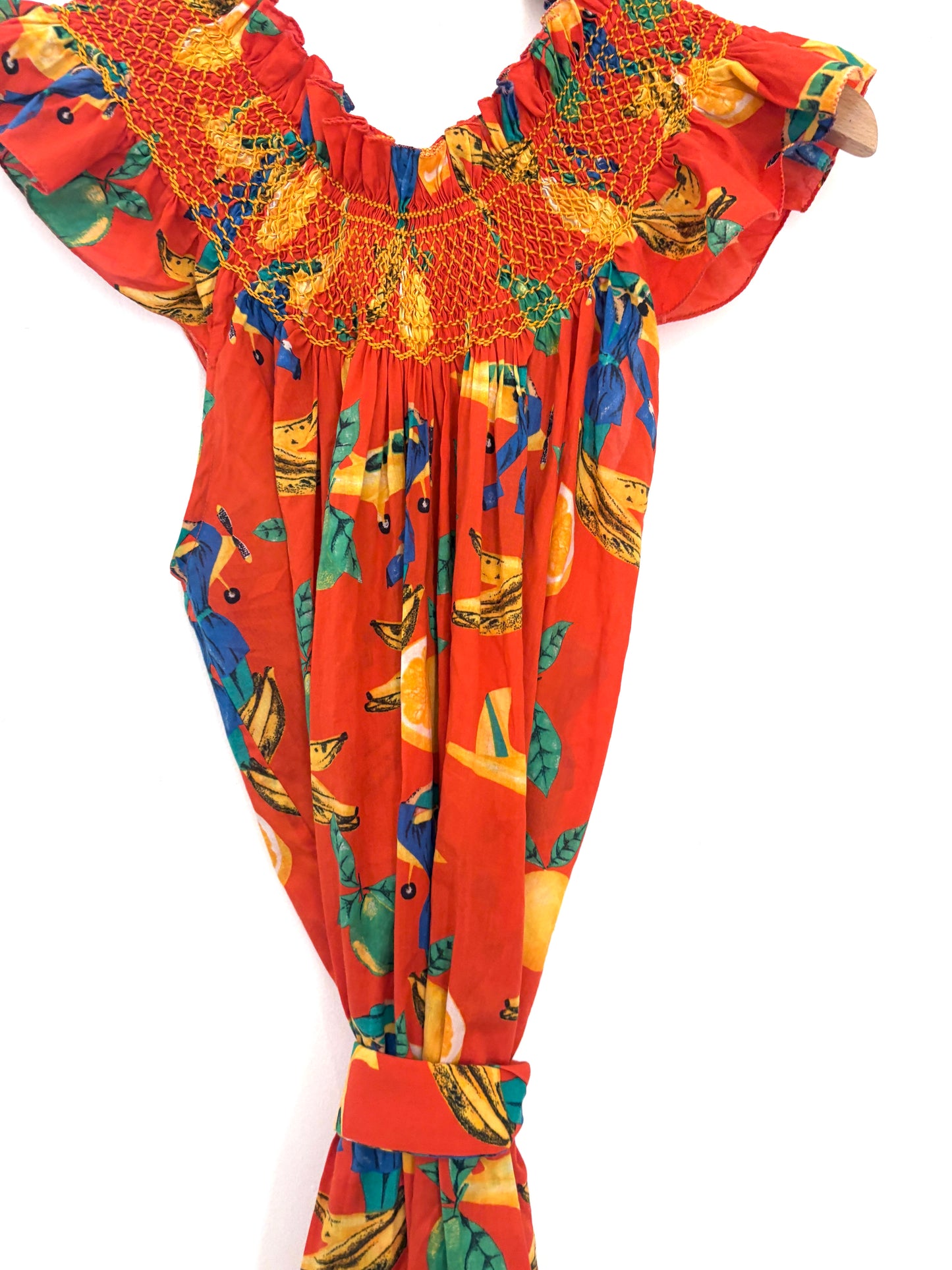 Loretta Caponi Firenze Print Dress S