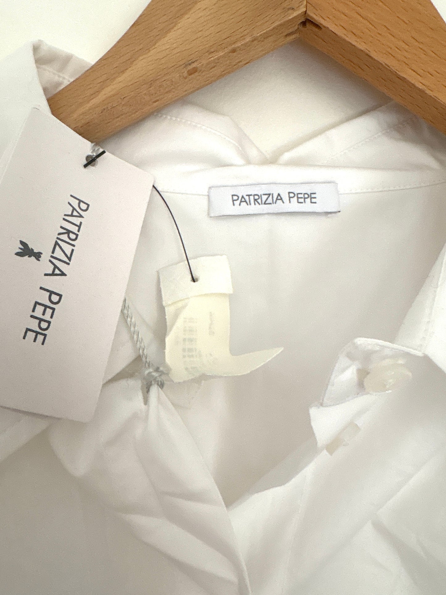 New With Tags Patrizia Pepe Cootton Blouse UK 8