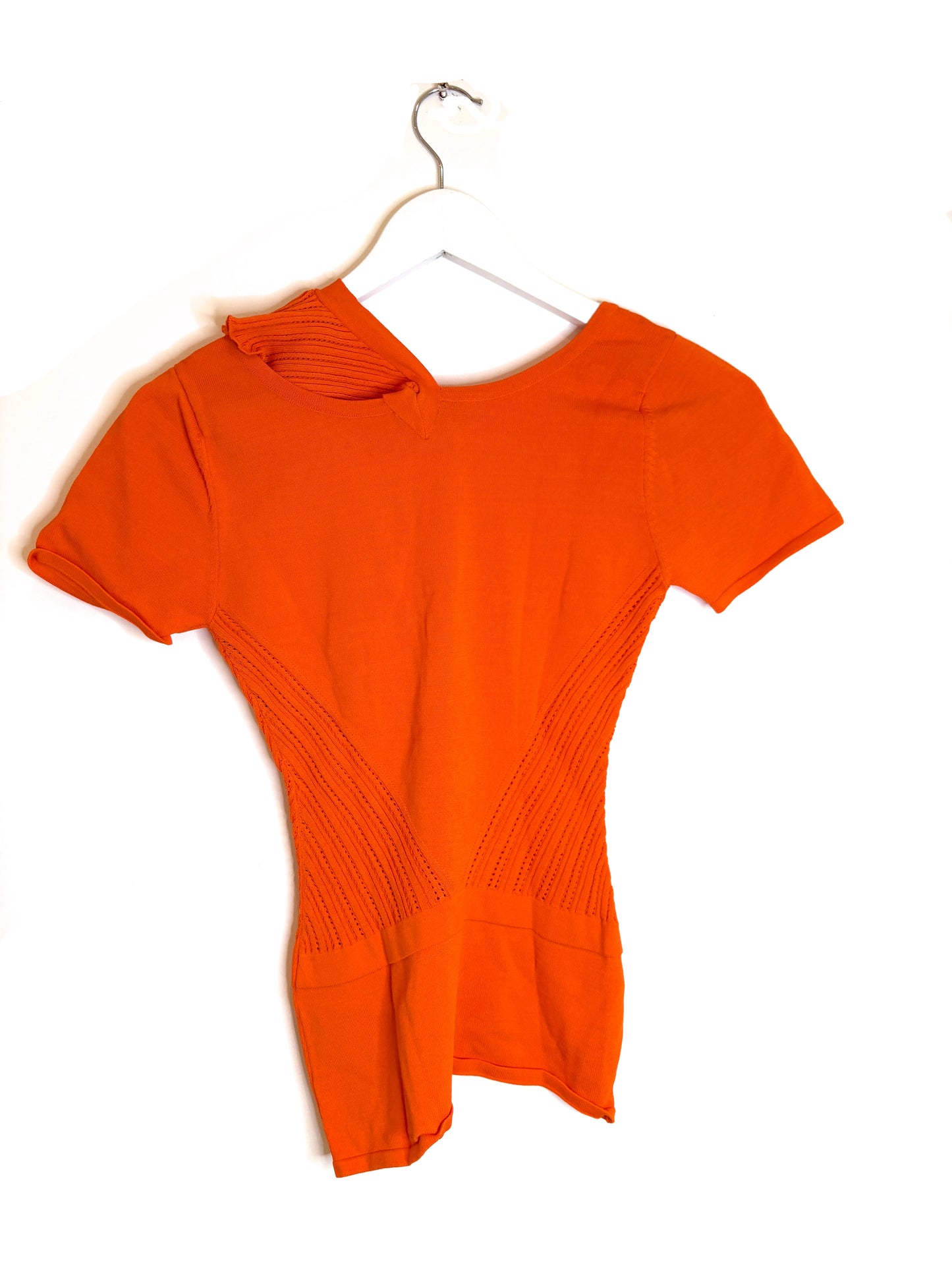 Versace Collection Orange Top UK 6