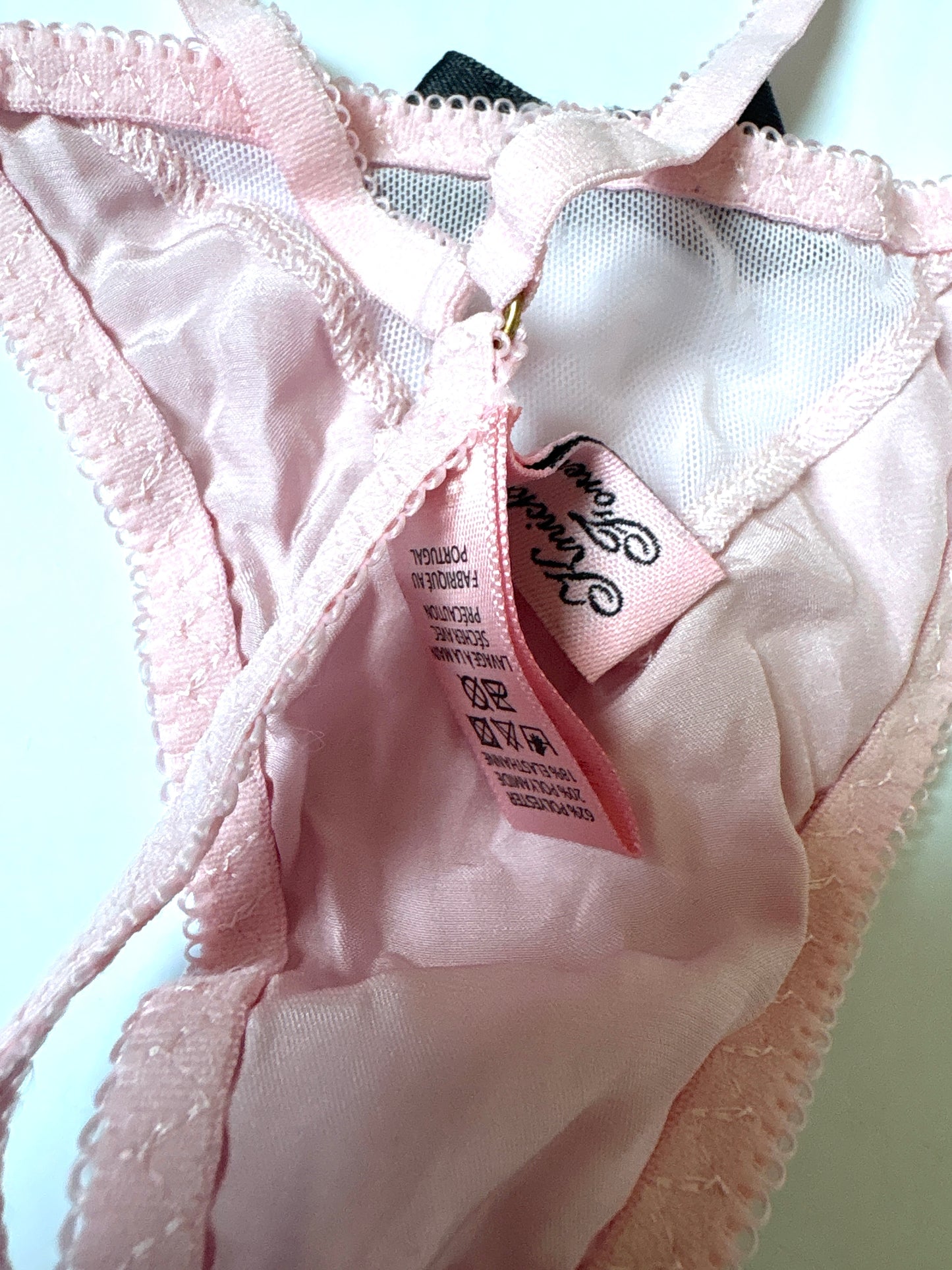 Agent Provocateur Pink Silk Thong S