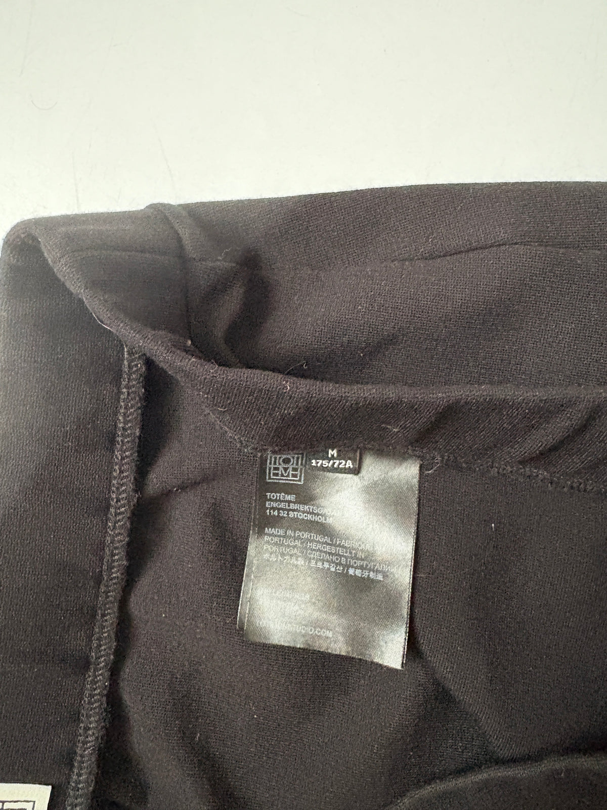 Toteme Black Leggings M