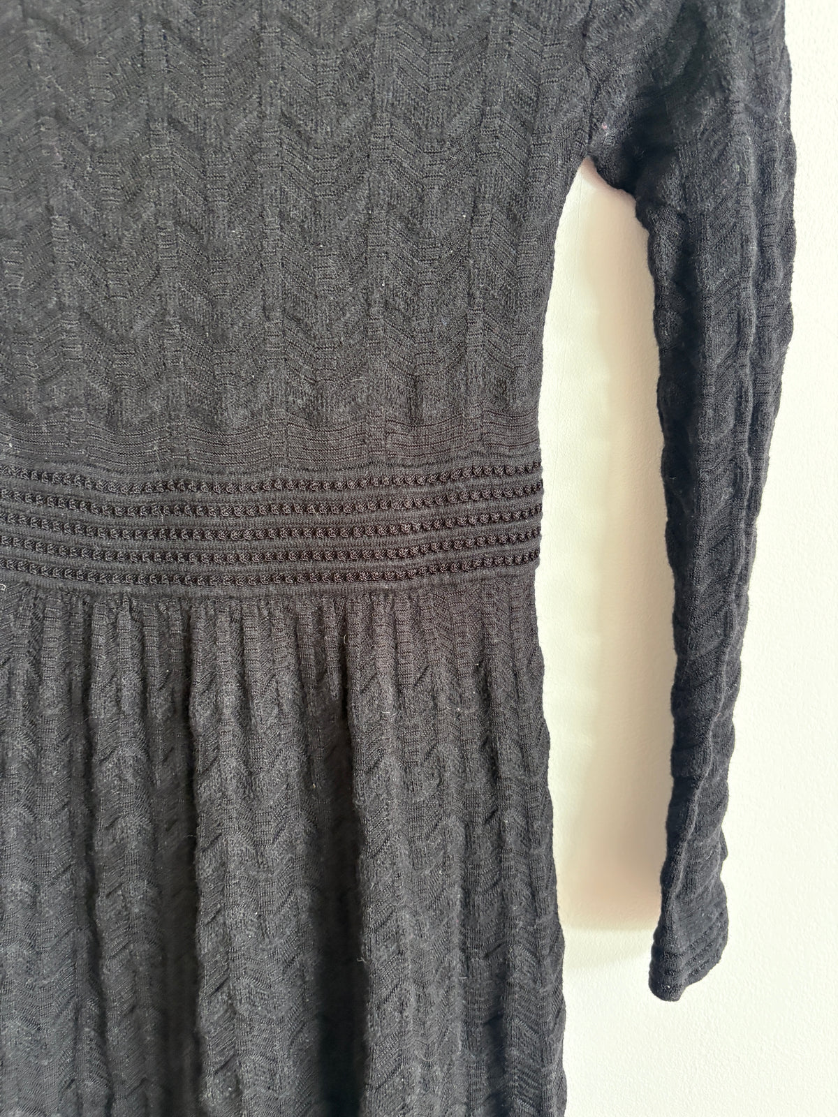 M Missoni Textured Knit Dress UK 8