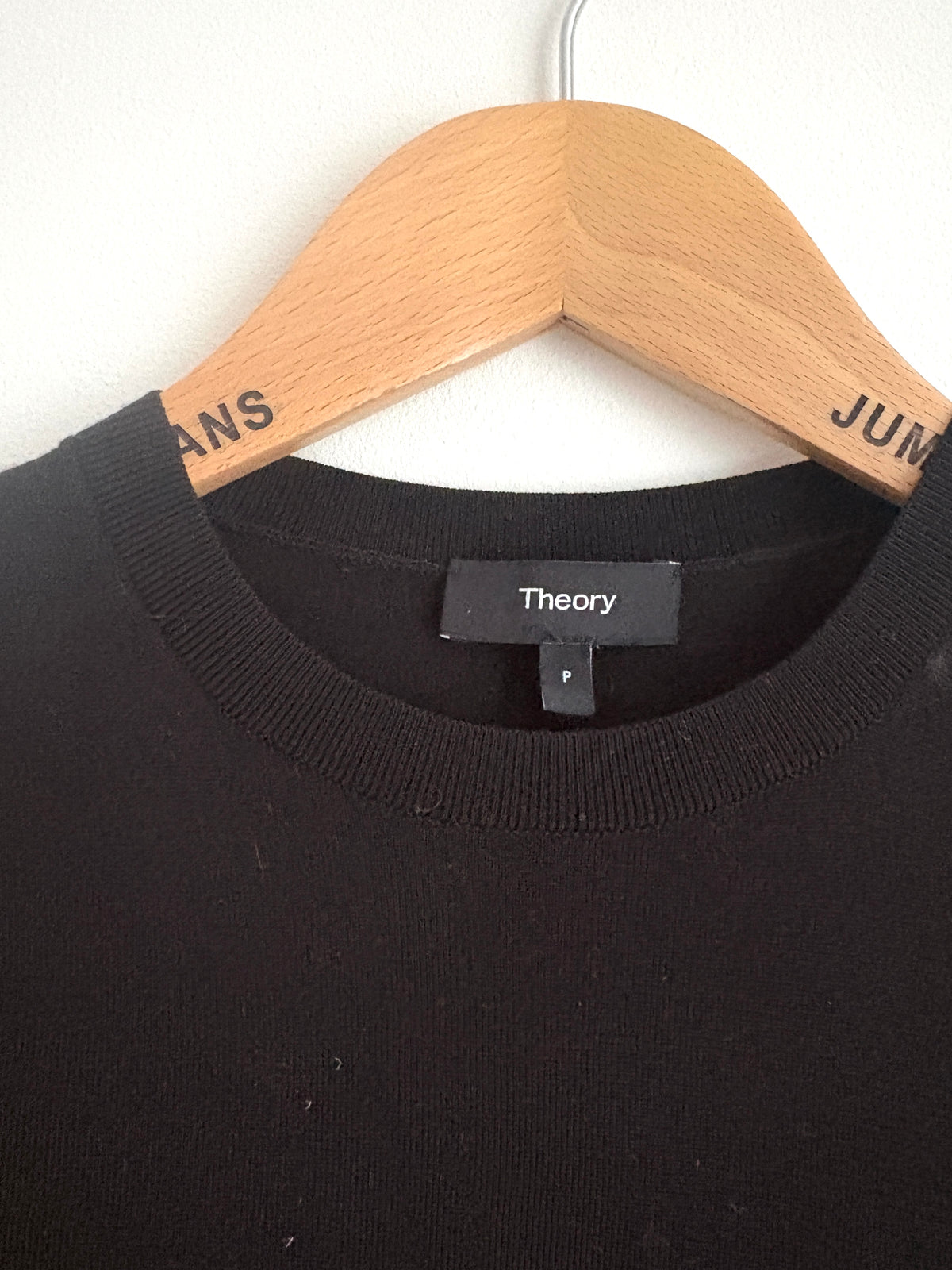 Theory Wool Basic Tee XS