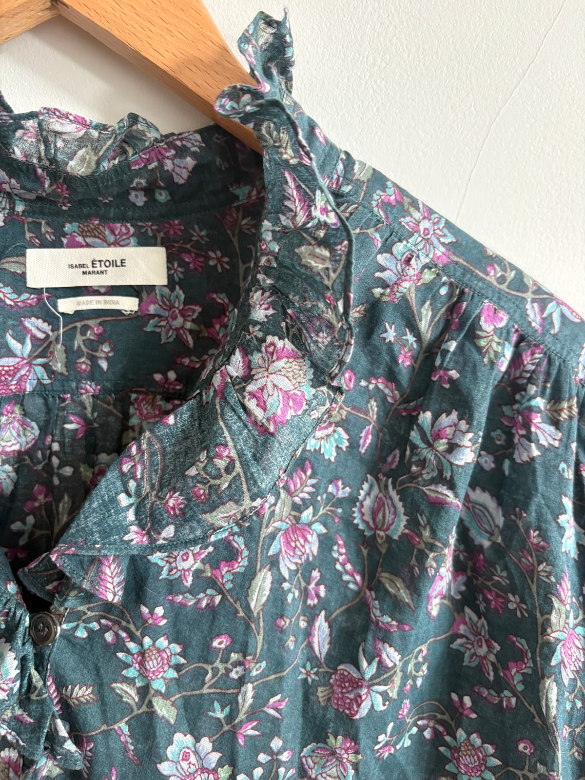 Isabel Marant Etoile Floral Blouse UK 6