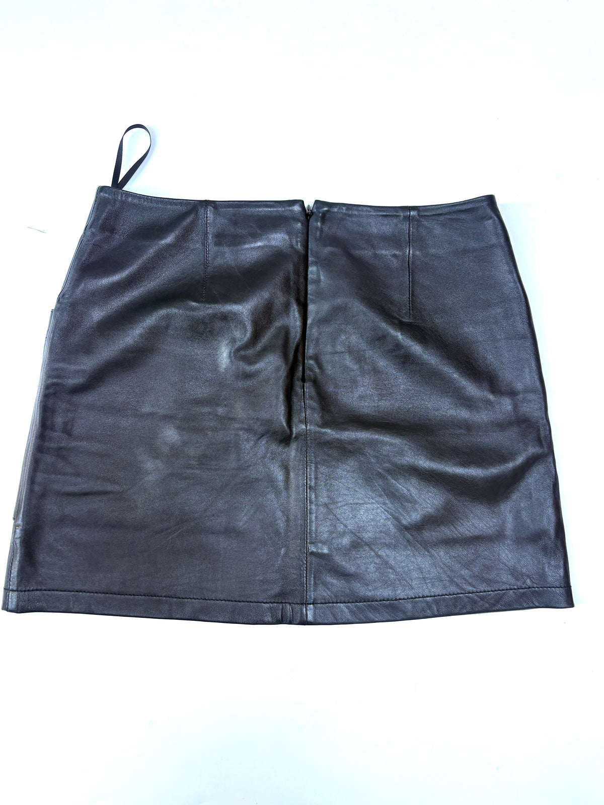 Zadig & Voltaire Mini Leather Skirt UK 12