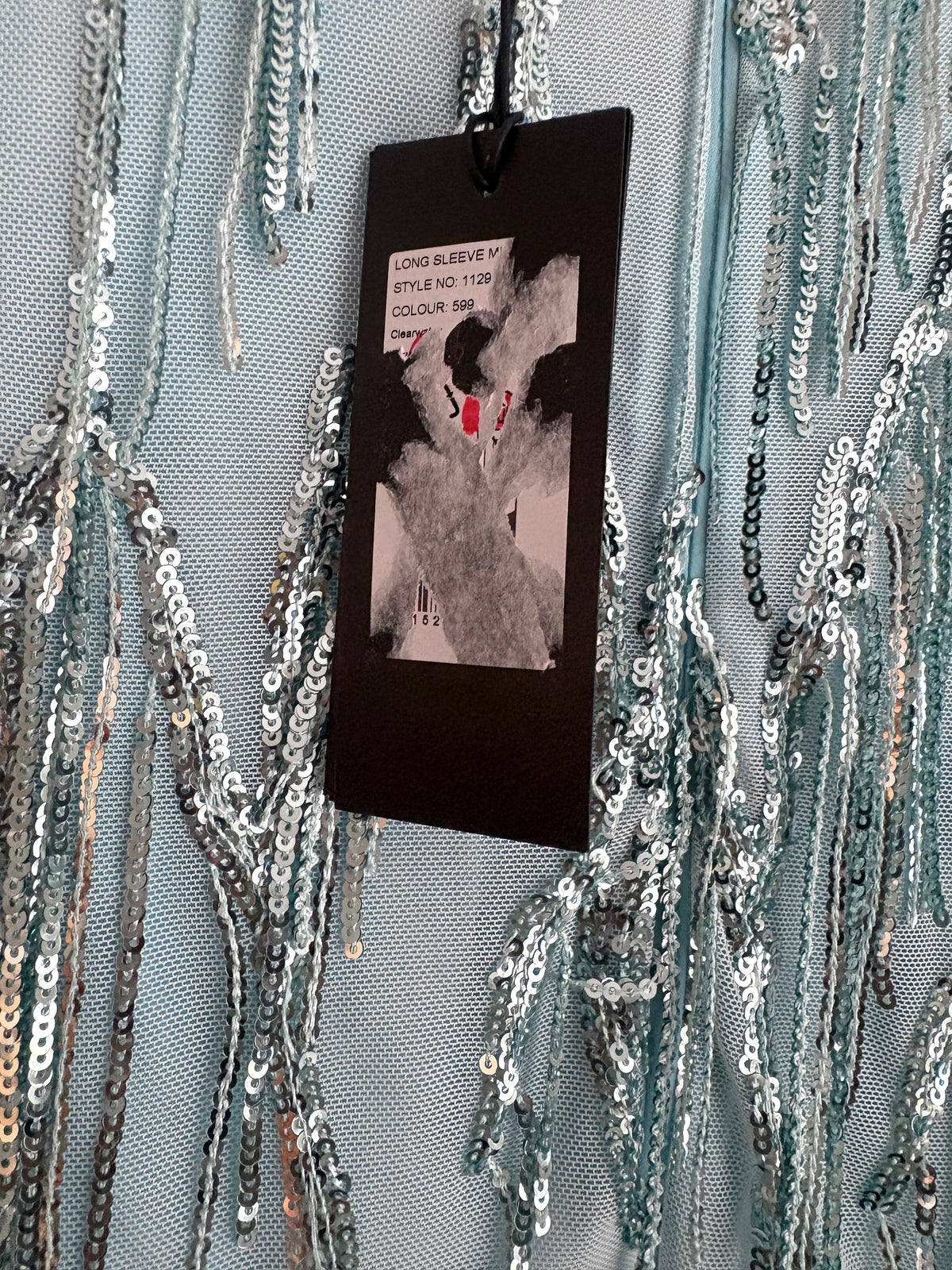 New With Tags Rotate Birger Christensen Sequin-tassel Mini Dress UK 10