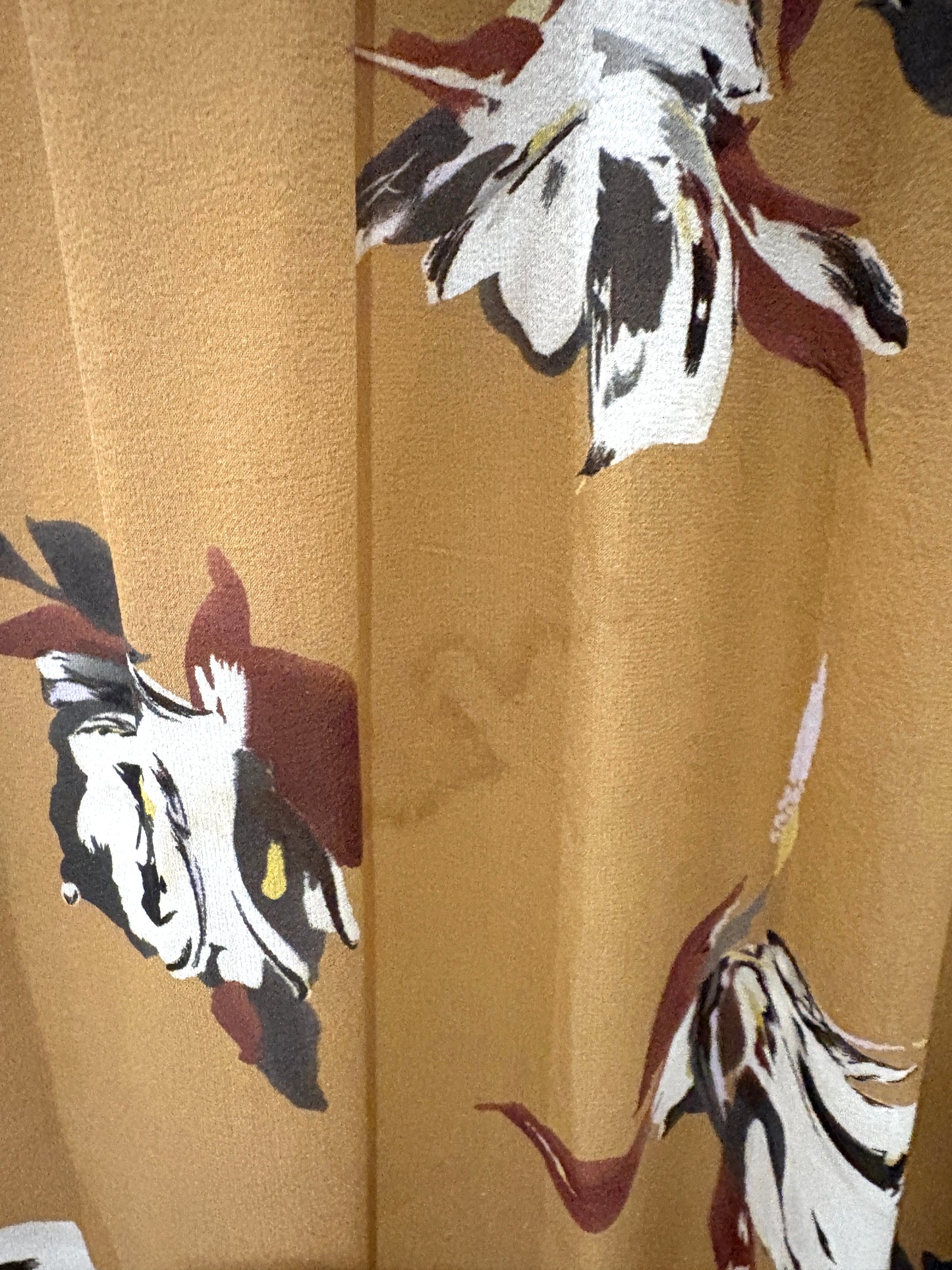 Max Mara Studio Floral Print Silk Dress UK 12