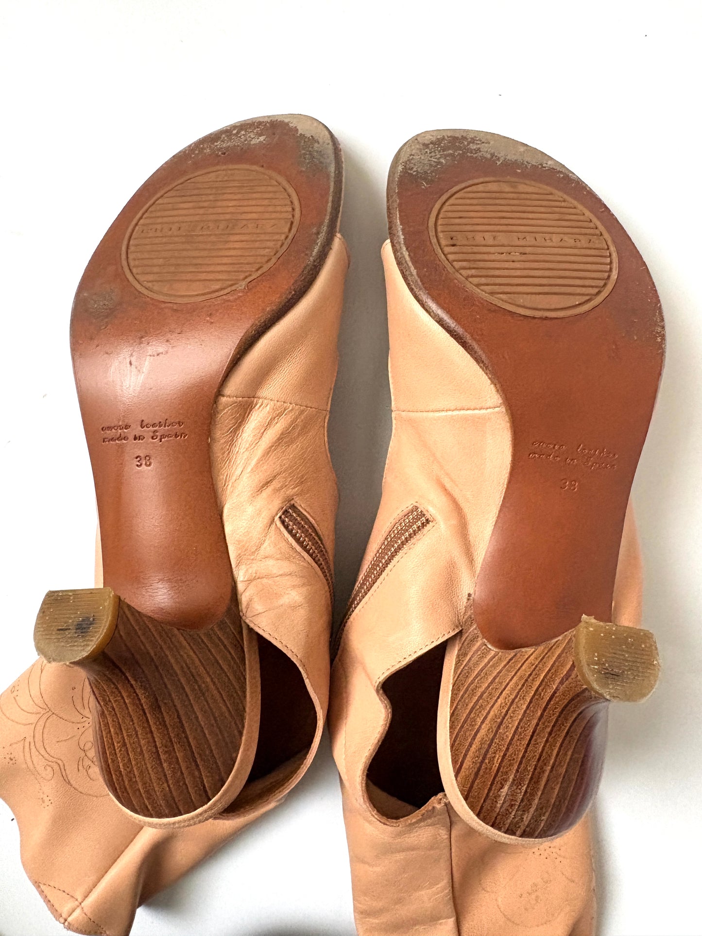 Chie Mihara Vintage Beige Sandals UK 5