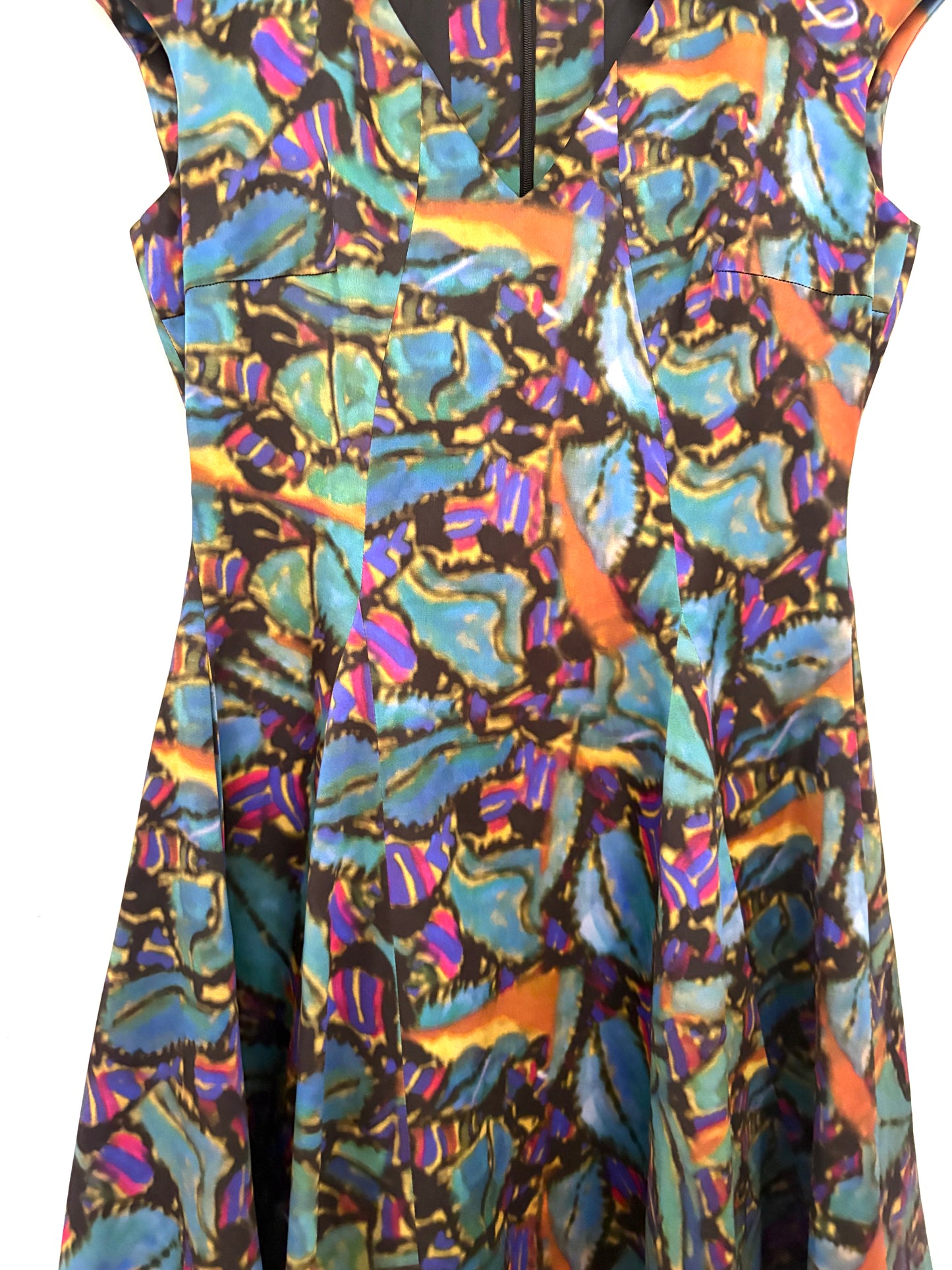 Erdem Watercolour Print Dress UK 10