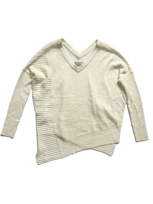 All Saints White Knit Top XS