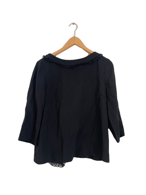 Red Valentino Black Lace Top S