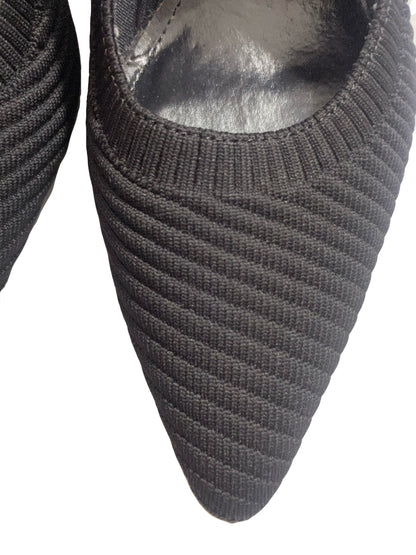 Zara Black Pointed Heels UK 8 image 2