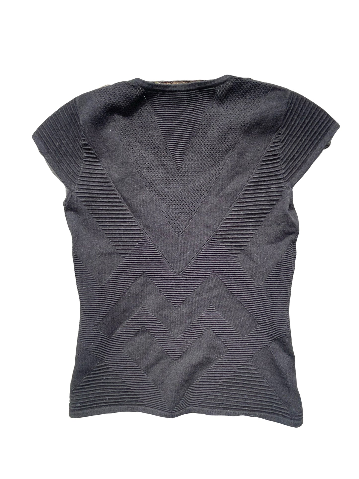 Karen Millen Stretch Black Top S image 1