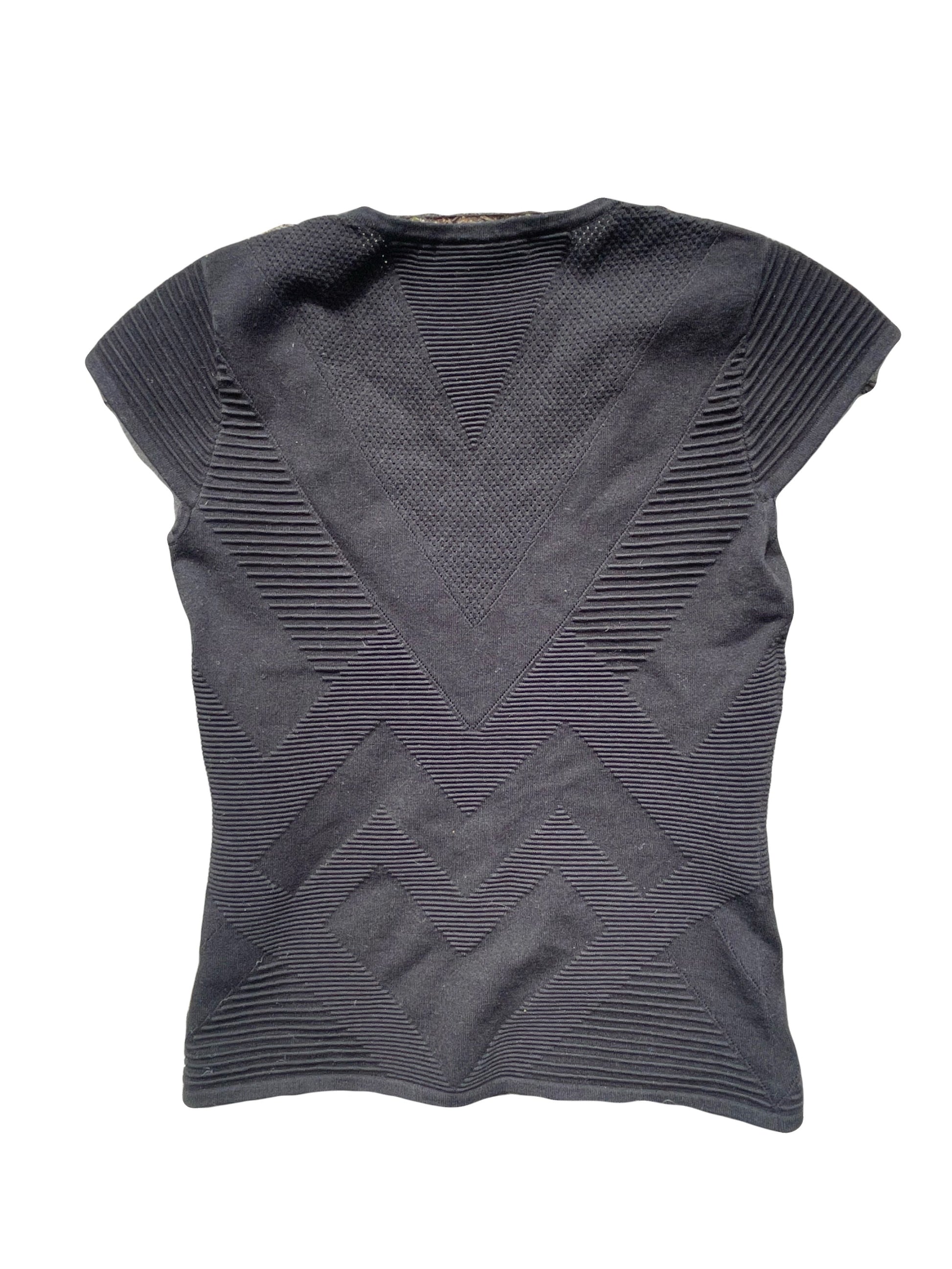 Karen Millen Stretch Black Top S image 1