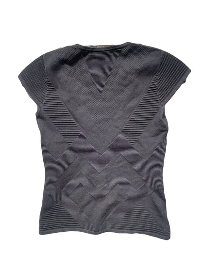 Karen Millen Stretch Black Top S image 1