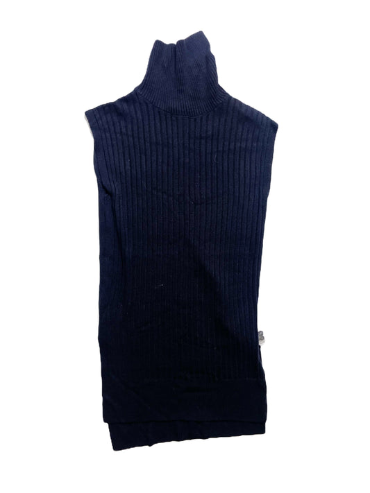 Whistles Navy Knit Sleeveless Dress XS image 0