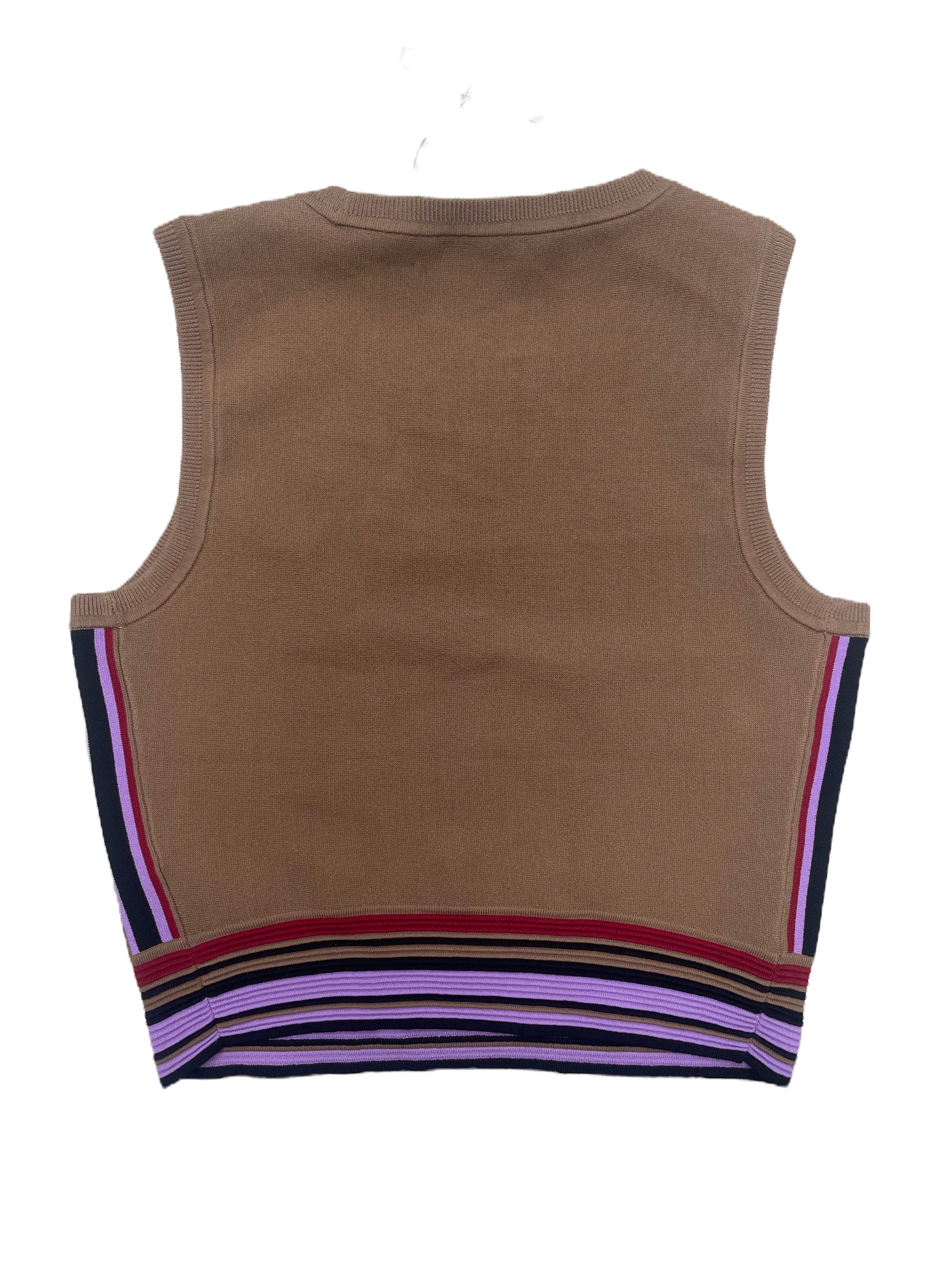 New With Tags Diane Von Furstenberg Crop Sable Top S image 3