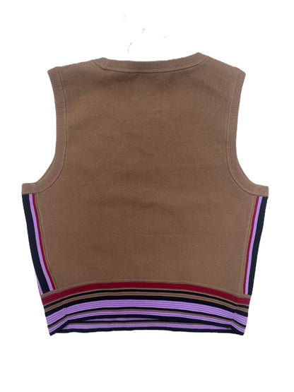 New With Tags Diane Von Furstenberg Crop Sable Top S image 3