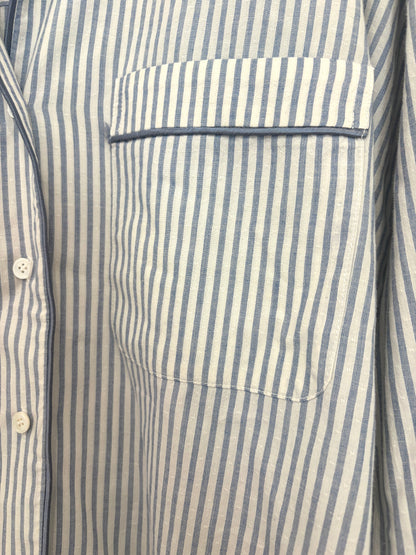 Marissa Webb Blue Striped Shirt S