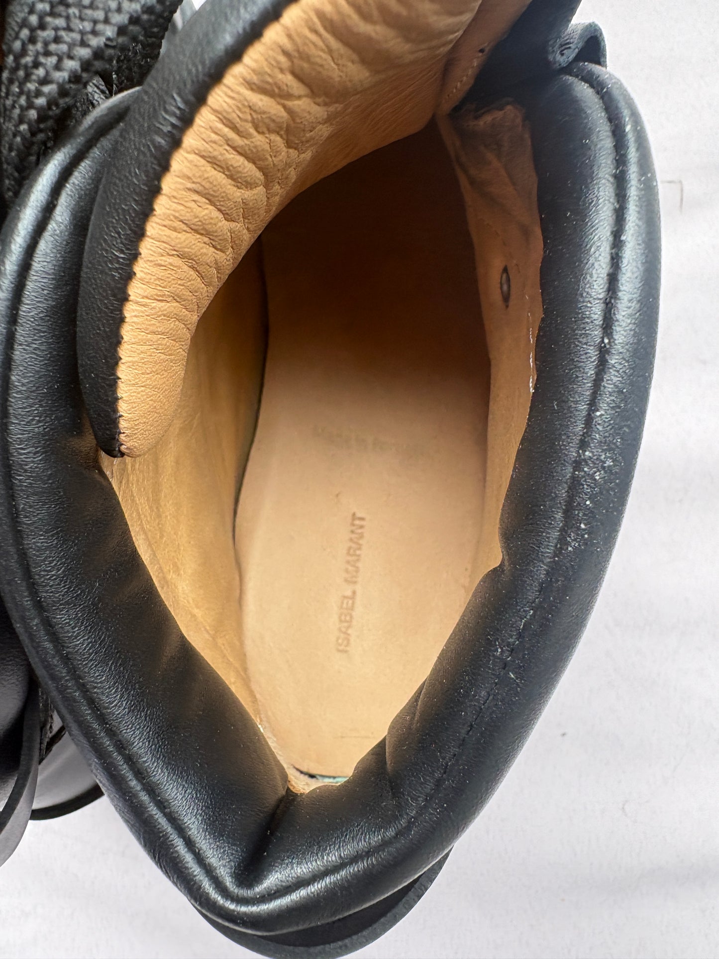 Isabel Marant Leather Grunge Mealie Boots UK 7