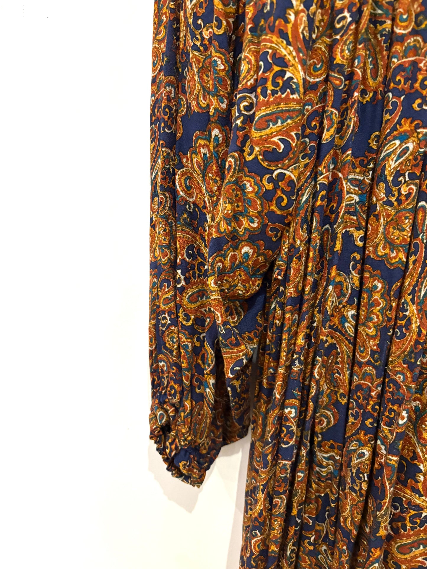 Sezane Paisley Print Dress UK 6