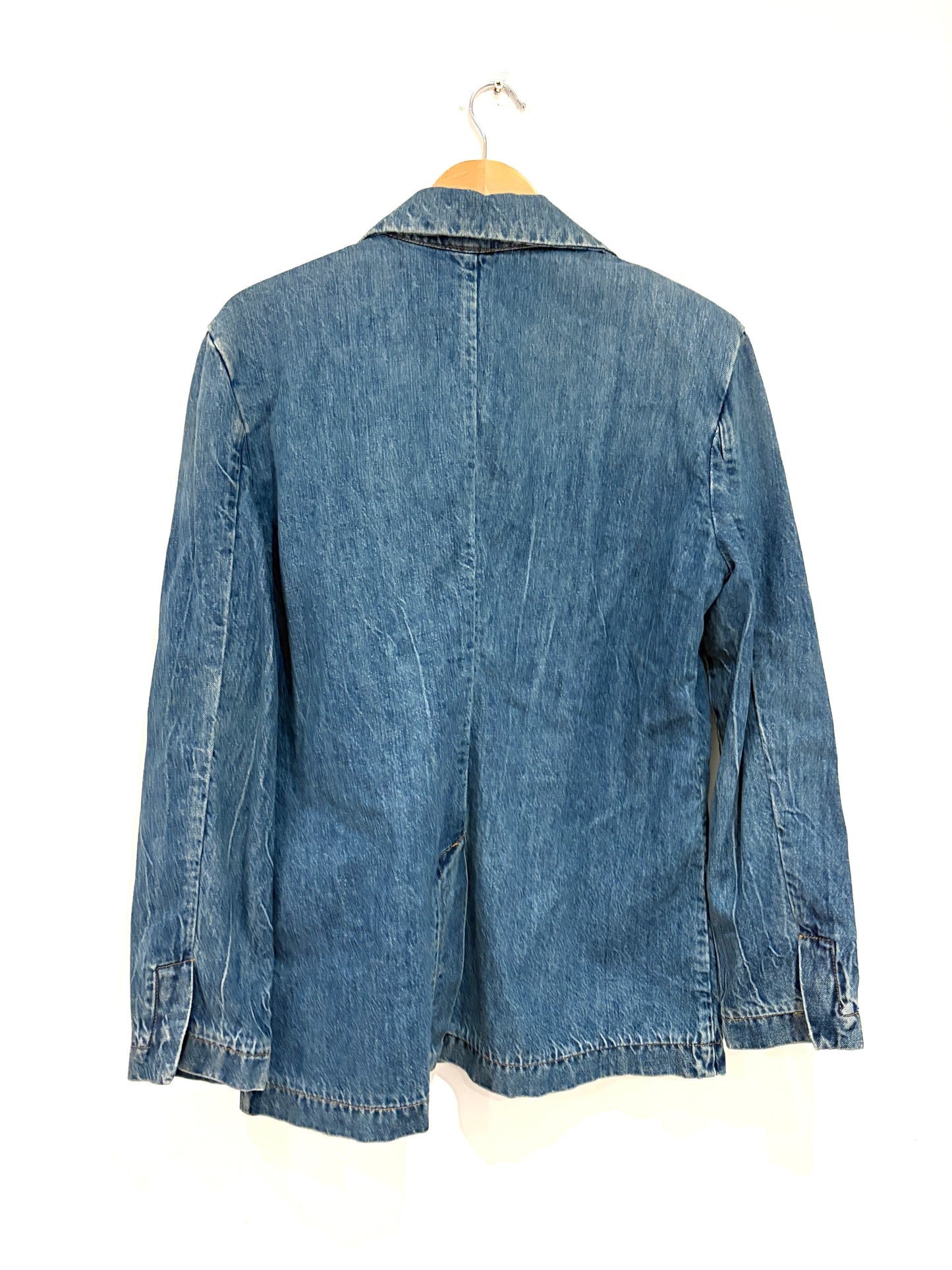 3x1 N.Y.C Padded Denim Blazer Jacket XS