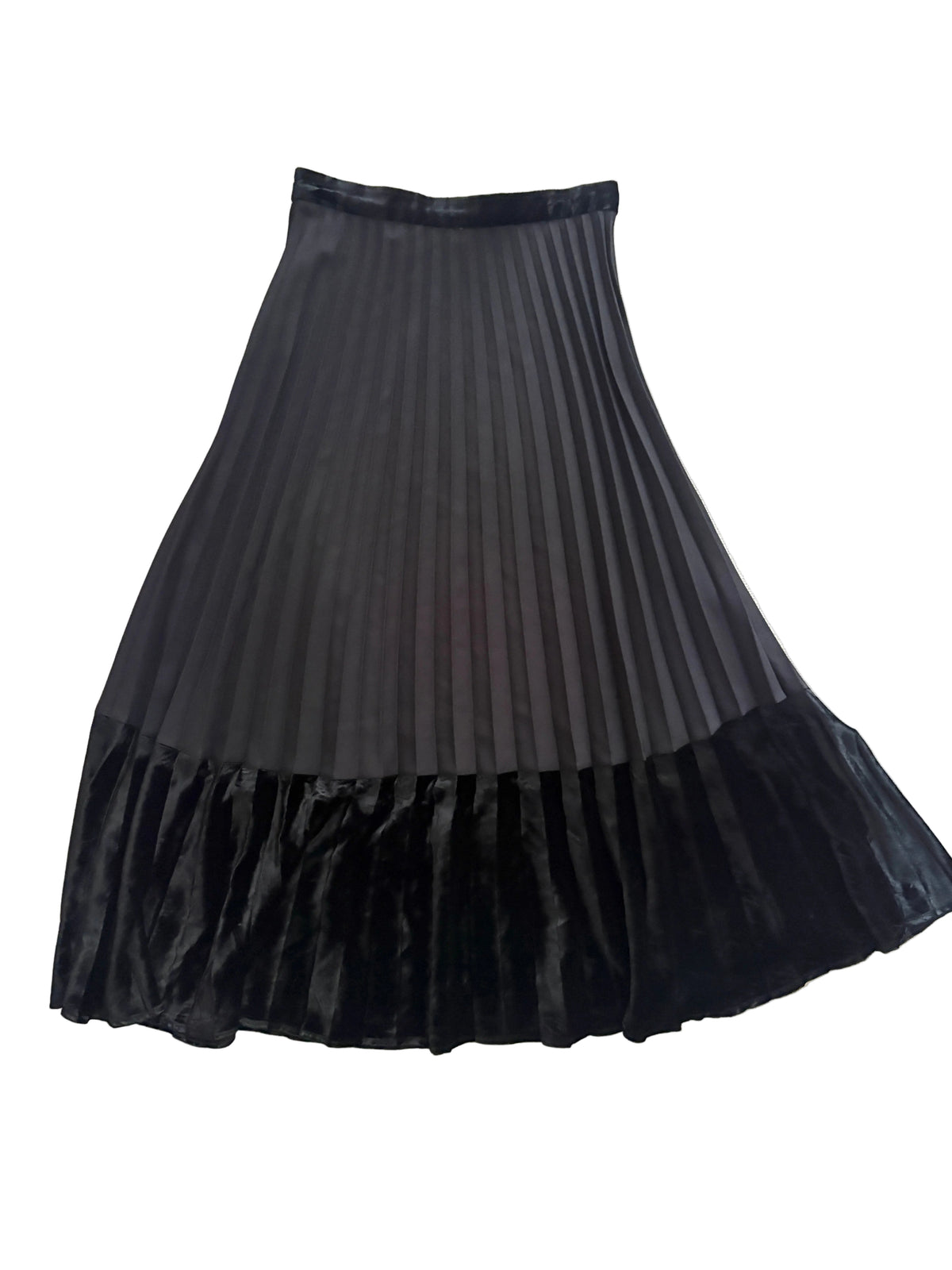 Sandro Pleat Skirt S