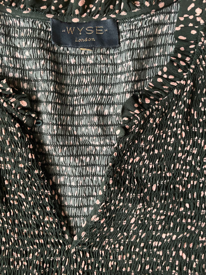 Wyse Polka Dot Midi Dress L image 3