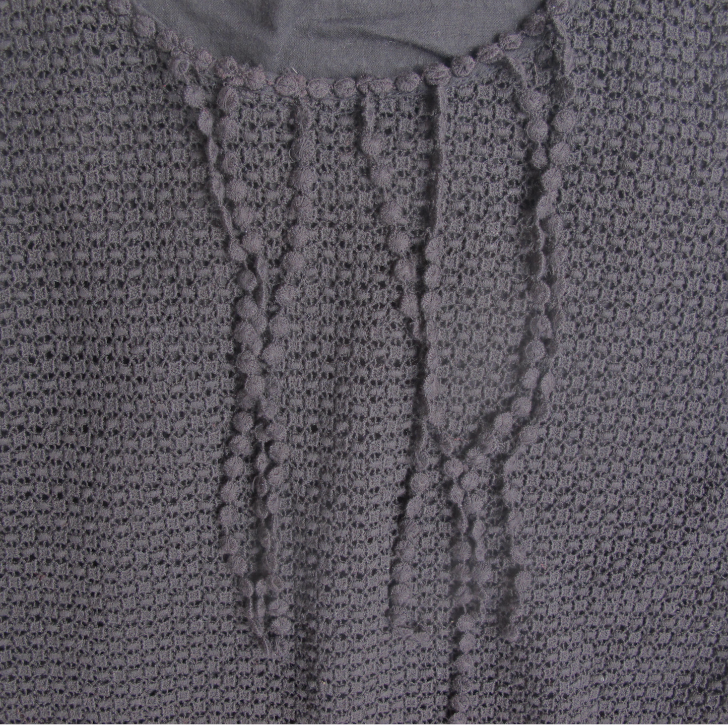 Bel Air Crochet Dress  M image 2