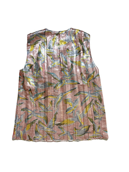 Emilio Pucci Metallic Pink Top UK 8 image 1