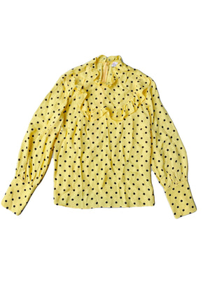 Red Valentino Polka Dot Blouse UK 8
