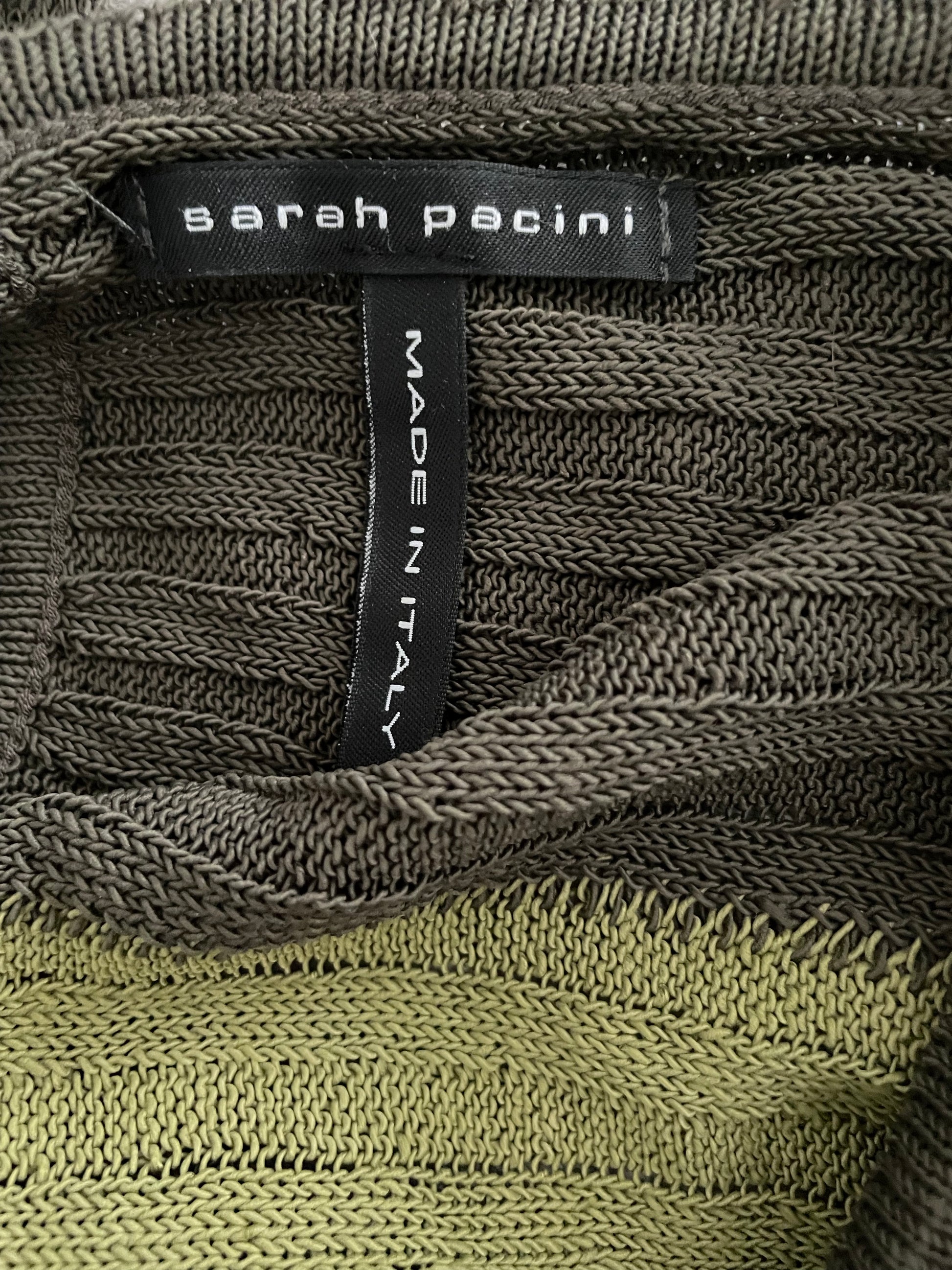 Sarah Pacini Linen Dress One Size image 3