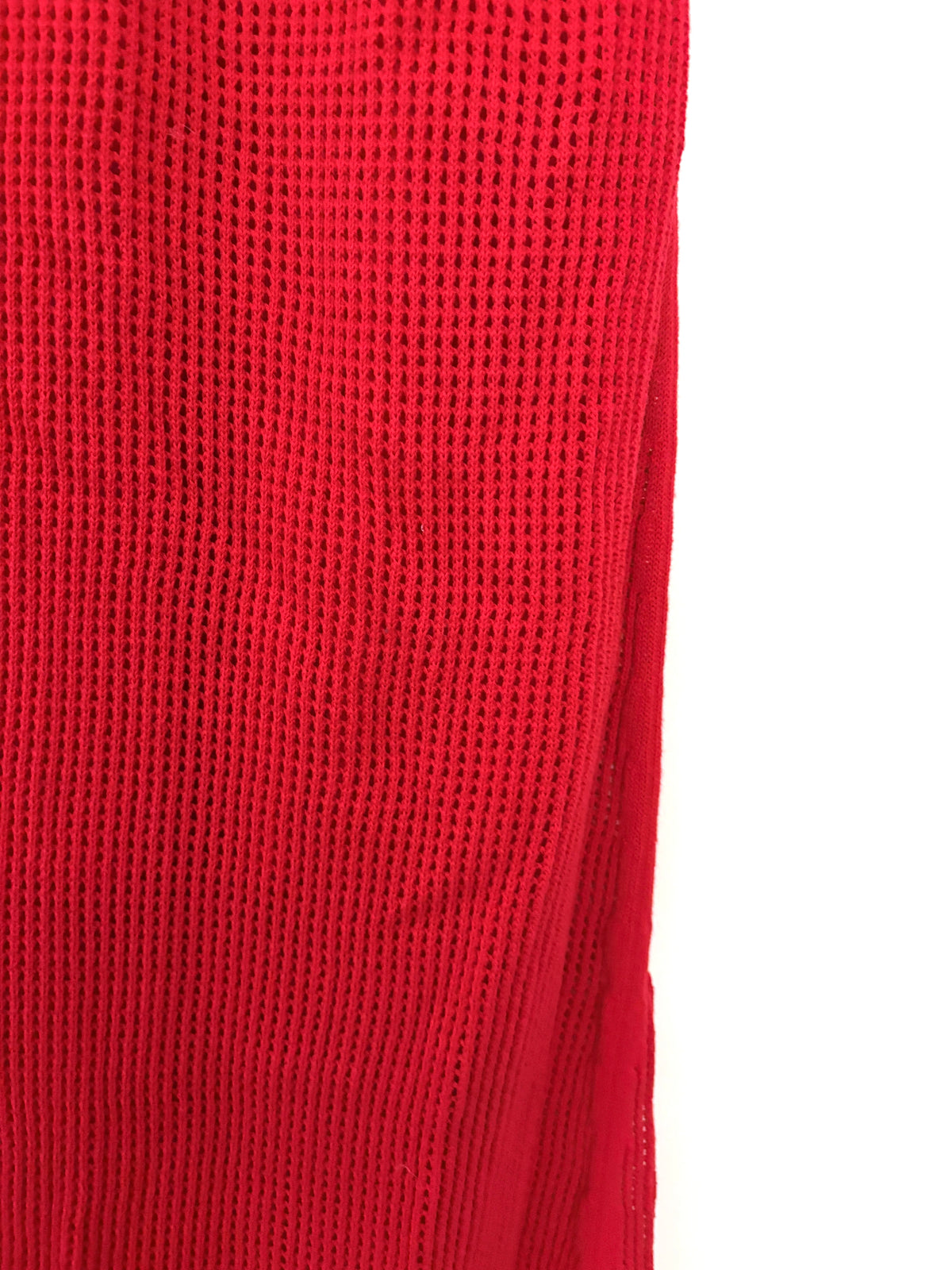 Staud Jessica Red Knit Cover Up Dress M