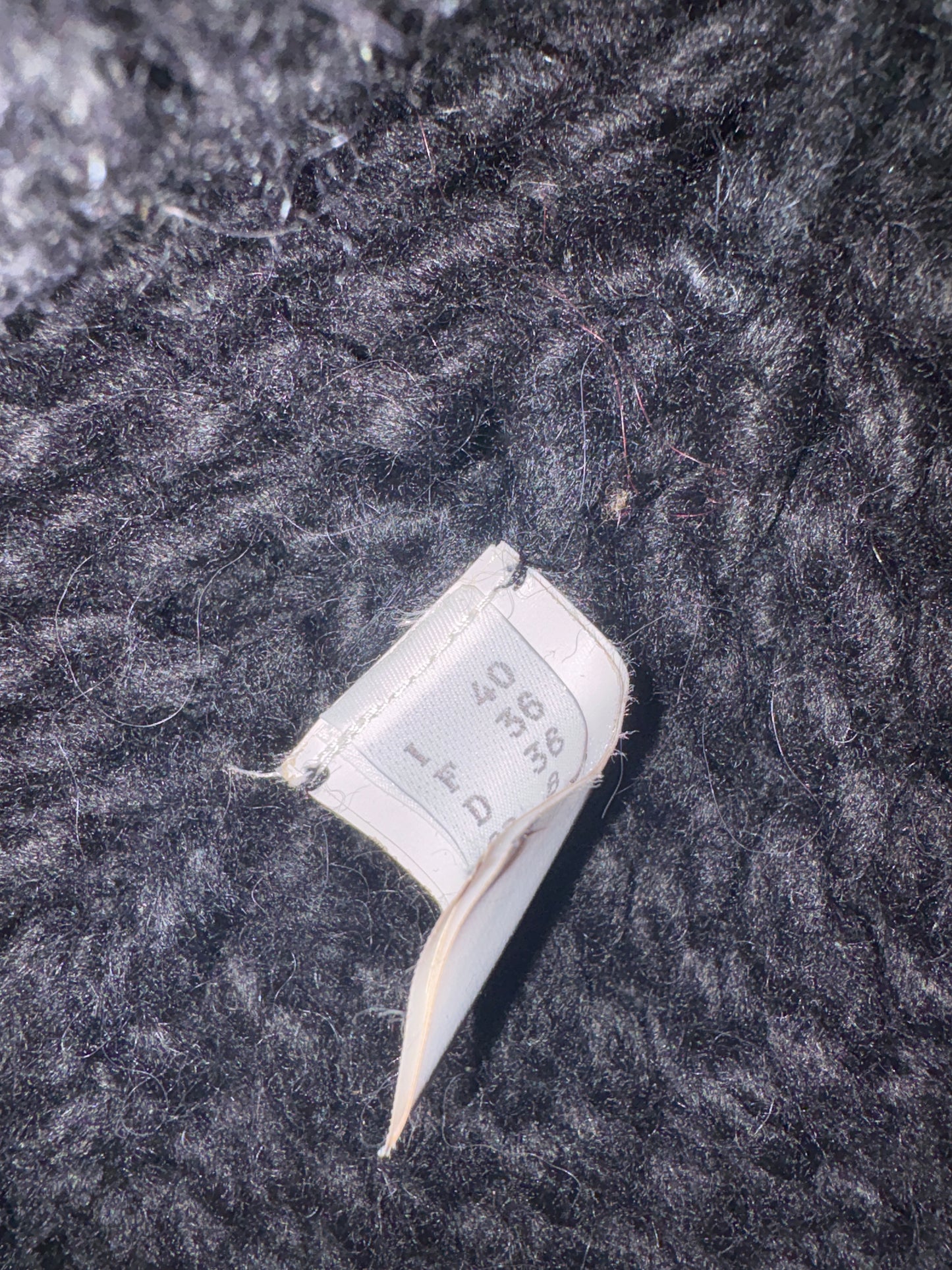 Alberta Ferretti Wool Knit Coat UK 8