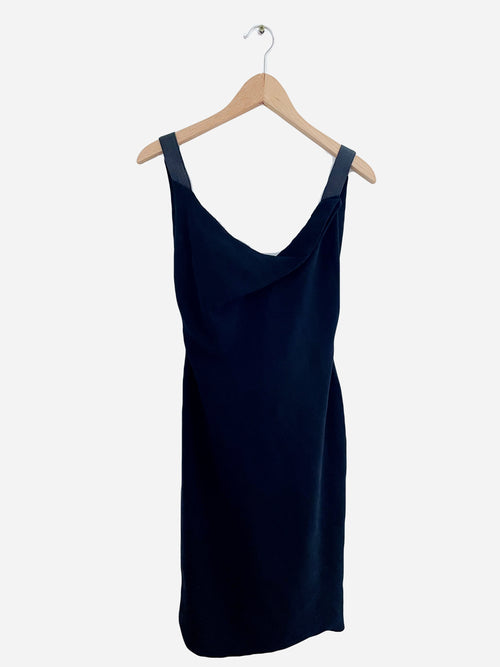 Vintage Gianni Versace Couture Black Evening Dress UK 6 image 0