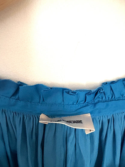 Zadig & Voltaire Satin Blouse XS