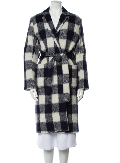 Sea New York Check Coat M image 1