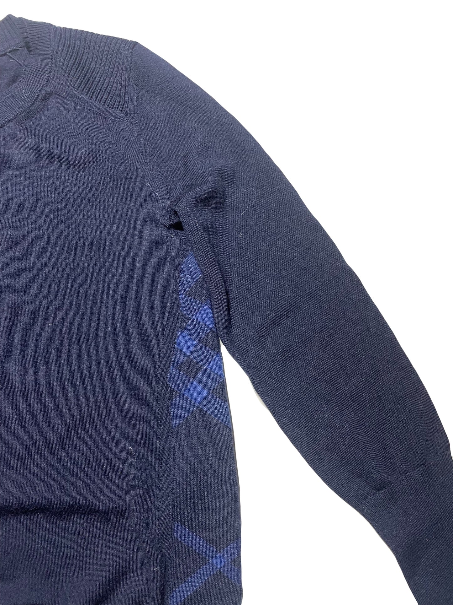 Burberry Navy Wool Top S image 2