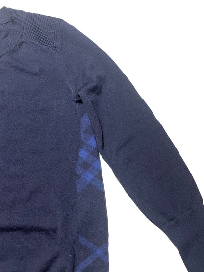 Burberry Navy Wool Top S image 2