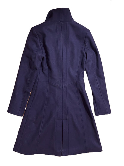 Reiss Wool Navy Coat XS image 2