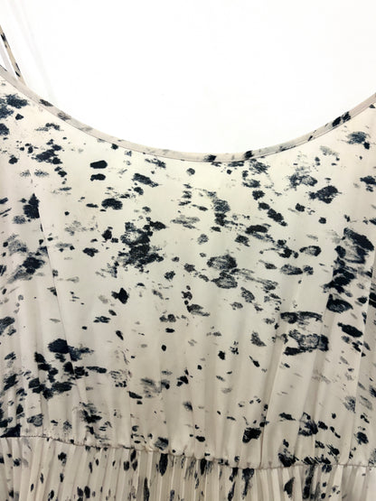 All Saints Pleated Print Dress S