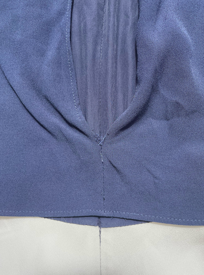 Alexander Mcqueen Layered Peplum Top UK 6 image 4
