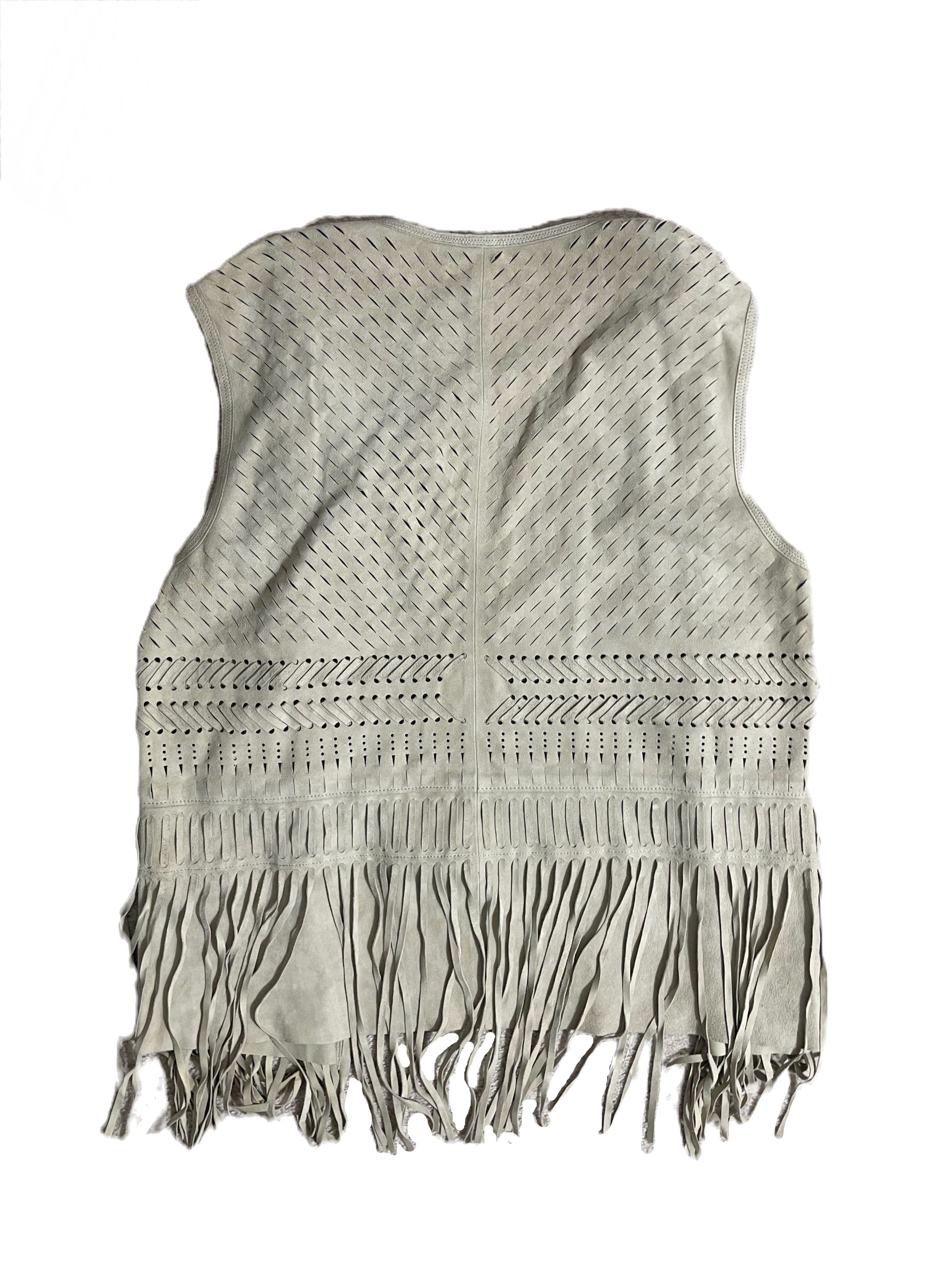 New With Tags Elie Tahari Suede Waistcoat S image 1