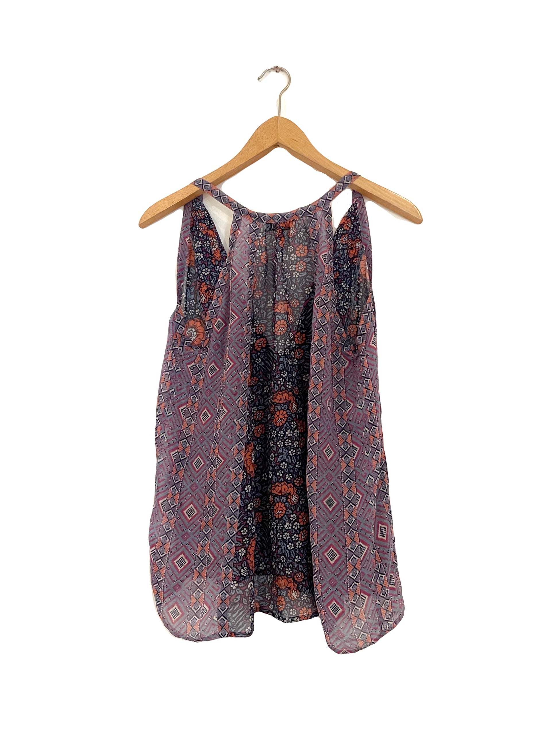 Joie Silk Print Top S image 1