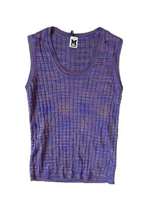 New With Tags M Missoni Purple Top UK 8