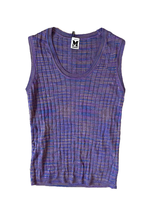 New With Tags M Missoni Purple Top UK 8 image 0
