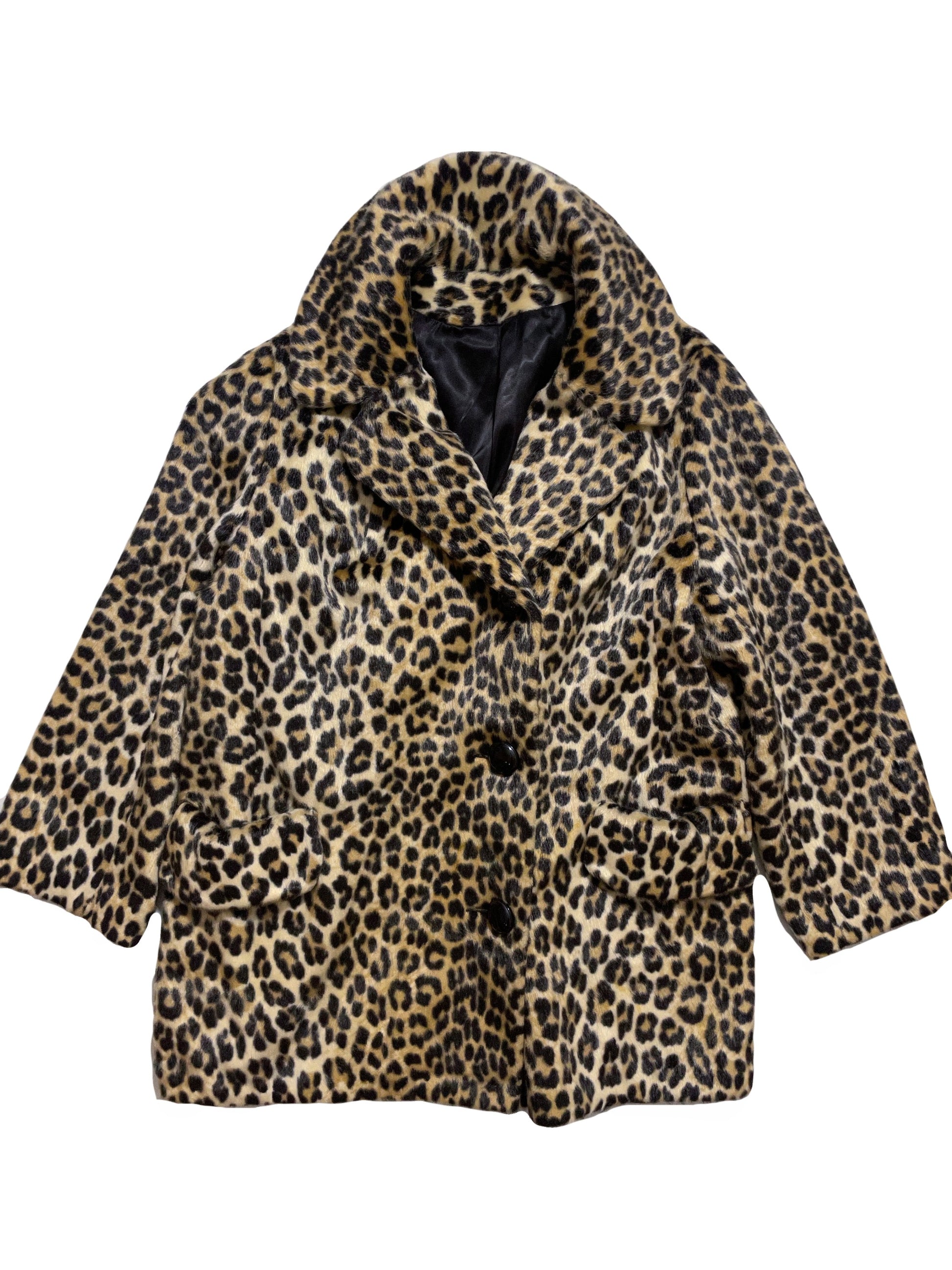 Vintage Kenya by SportOwne Faux Fur Coat S image 0